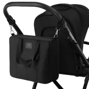 Carucior 3 in 1, Lionelo, Meril, Cu landou de dimensiune XL, Reversibil, Cu scoica auto testata ADAC, Cu accesorii, Pana la 22 kg, Conform cu EN1888-1 EN1888-2, EN1466, Negru BYNLO-MERIL_3IN1_BLACK_ONYX