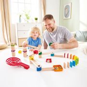 Jucarie din lemn - Marble Run Crazy Rollers (50 piese)