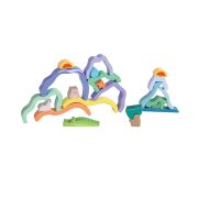 Jucarie din lemn de stivuit pentru copii - Natura