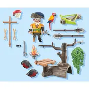 Playmobil - Pirat Playmobil cu balista ARTPM71795