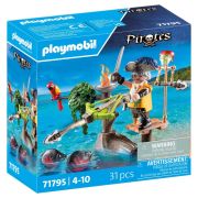 Playmobil - Pirat Playmobil cu balista ARTPM71795