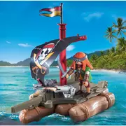 Playmobil - Pluta piratilor cu comoara Playmobil ARTPM71794