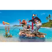 Playmobil - Pluta piratilor cu comoara Playmobil ARTPM71794