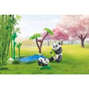 Playmobil - Promo Pack Gradina asiatica cu urs panda ARTPM71762
