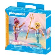 Playmobil - Set 2 figurine Sirena si Triton ARTPM71799
