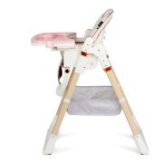 Scaun de masa Juju Eat&Fun, Pink Stars JUJJU1053-Pink-Stars