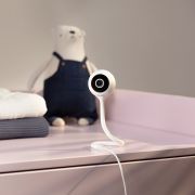 Video monitor, Lionelo, Babyline Smart, Cu aplicatie Smart Life, Cablu USB, Conexiune Wifi, Comunicare bidirectionala, Senzor de temperatura, Negru BYNLOC-BABYLINE_SMART_BLACK