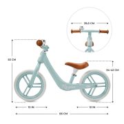BICICLETA DE ECHILIBRU KINDERKRAFT FLY PLUS, BABY BLUE VIVKRFLPL00BLU0000