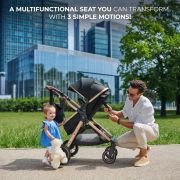 CARUCIOR KINDERKRAFT ESME, 3 IN 1, MOONLIGHT GREY VIVKSESME00GRY3000