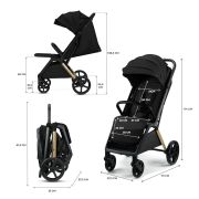 CARUCIOR SPORT KINDERKRAFT LOOM, 0-22 KG, INK BLACK VIVKSLOOM00BLK0000