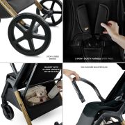 CARUCIOR SPORT KINDERKRAFT LOOM, 0-22 KG, INK BLACK VIVKSLOOM00BLK0000