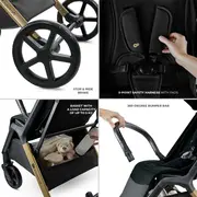 CARUCIOR SPORT KINDERKRAFT LOOM, 0-22 KG, INK BLACK VIVKSLOOM00BLK0000