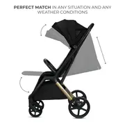 CARUCIOR SPORT KINDERKRAFT LOOM, 0-22 KG, INK BLACK VIVKSLOOM00BLK0000