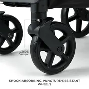 CARUCIOR SPORT KINDERKRAFT LOOM, 0-22 KG, INK BLACK VIVKSLOOM00BLK0000
