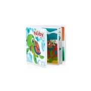 Carticica de colorat, Nuby, Pentru baita, Cu animale, 13x13x3 cm, 4 luni+, Multicolor BYNID4755