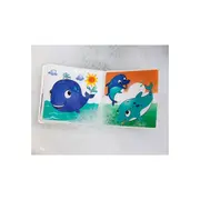 Carticica de colorat, Nuby, Pentru baita, Cu animale, 13x13x3 cm, 4 luni+, Multicolor BYNID4755