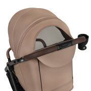 Carucior sport, Lionelo, Ingrid, Capotina impermeabila cu filtru UPF50+, Pana la 22 Kg, Spatar reglabil in 3 pozitii, Include suport pahar si plasa de tantari, Sistem pentru pliere automata, 6 luni+, Bej BYNLO-INGRID_BEIGE_SAND