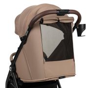 Carucior sport, Lionelo, Ingrid, Capotina impermeabila cu filtru UPF50+, Pana la 22 Kg, Spatar reglabil in 3 pozitii, Include suport pahar si plasa de tantari, Sistem pentru pliere automata, 6 luni+, Bej BYNLO-INGRID_BEIGE_SAND