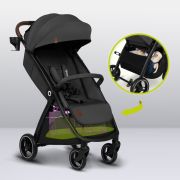 Carucior sport, Lionelo, Ingrid, Capotina impermeabila cu filtru UPF50+, Pana la 22 Kg, Spatar reglabil in 3 pozitii, Include suport pahar si plasa de tantari, Sistem pentru pliere automata, 6 luni+, Gri BYNLO-INGRID_GREY_STONE