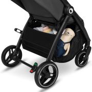 Carucior sport, Lionelo, Ingrid, Capotina impermeabila cu filtru UPF50+, Pana la 22 Kg, Spatar reglabil in 3 pozitii, Include suport pahar si plasa de tantari, Sistem pentru pliere automata, 6 luni+, Gri BYNLO-INGRID_GREY_STONE