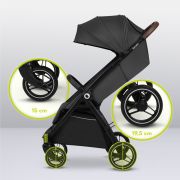 Carucior sport, Lionelo, Ingrid, Capotina impermeabila cu filtru UPF50+, Pana la 22 Kg, Spatar reglabil in 3 pozitii, Include suport pahar si plasa de tantari, Sistem pentru pliere automata, 6 luni+, Gri BYNLO-INGRID_GREY_STONE