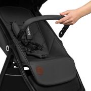 Carucior sport, Lionelo, Ingrid, Capotina impermeabila cu filtru UPF50+, Pana la 22 Kg, Spatar reglabil in 3 pozitii, Include suport pahar si plasa de tantari, Sistem pentru pliere automata, 6 luni+, Gri BYNLO-INGRID_GREY_STONE