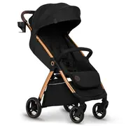 Carucior sport, Lionelo, Ingrid, Capotina impermeabila cu filtru UPF50+, Pana la 22 Kg, Spatar reglabil in 3 pozitii, Include suport pahar si plasa de tantari, Sistem pentru pliere automata, 6 luni+, Negru BYNLO-INGRID_BLACK_ONYX