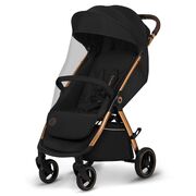 Carucior sport, Lionelo, Ingrid, Capotina impermeabila cu filtru UPF50+, Pana la 22 Kg, Spatar reglabil in 3 pozitii, Include suport pahar si plasa de tantari, Sistem pentru pliere automata, 6 luni+, Negru BYNLO-INGRID_BLACK_ONYX