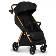 Carucior sport, Lionelo, Ingrid, Capotina impermeabila cu filtru UPF50+, Pana la 22 Kg, Spatar reglabil in 3 pozitii, Include suport pahar si plasa de tantari, Sistem pentru pliere automata, 6 luni+, Negru BYNLO-INGRID_BLACK_ONYX