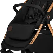 Carucior sport, Lionelo, Ingrid, Capotina impermeabila cu filtru UPF50+, Pana la 22 Kg, Spatar reglabil in 3 pozitii, Include suport pahar si plasa de tantari, Sistem pentru pliere automata, 6 luni+, Negru BYNLO-INGRID_BLACK_ONYX