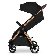 Carucior sport, Lionelo, Ingrid, Capotina impermeabila cu filtru UPF50+, Pana la 22 Kg, Spatar reglabil in 3 pozitii, Include suport pahar si plasa de tantari, Sistem pentru pliere automata, 6 luni+, Negru BYNLO-INGRID_BLACK_ONYX