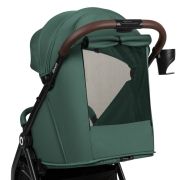 Carucior sport, Lionelo, Ingrid, Capotina impermeabila cu filtru UPF50+, Pana la 22 Kg, Spatar reglabil in 3 pozitii, Include suport pahar si plasa de tantari, Sistem pentru pliere automata, 6 luni+, Verde BYNLO-INGRID_GREEN_EMERALD