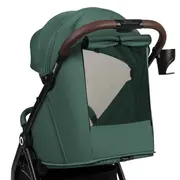 Carucior sport, Lionelo, Ingrid, Capotina impermeabila cu filtru UPF50+, Pana la 22 Kg, Spatar reglabil in 3 pozitii, Include suport pahar si plasa de tantari, Sistem pentru pliere automata, 6 luni+, Verde BYNLO-INGRID_GREEN_EMERALD
