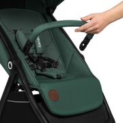 Carucior sport, Lionelo, Ingrid, Capotina impermeabila cu filtru UPF50+, Pana la 22 Kg, Spatar reglabil in 3 pozitii, Include suport pahar si plasa de tantari, Sistem pentru pliere automata, 6 luni+, Verde BYNLO-INGRID_GREEN_EMERALD