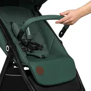 Carucior sport, Lionelo, Ingrid, Capotina impermeabila cu filtru UPF50+, Pana la 22 Kg, Spatar reglabil in 3 pozitii, Include suport pahar si plasa de tantari, Sistem pentru pliere automata, 6 luni+, Verde BYNLO-INGRID_GREEN_EMERALD