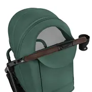 Carucior sport, Lionelo, Ingrid, Capotina impermeabila cu filtru UPF50+, Pana la 22 Kg, Spatar reglabil in 3 pozitii, Include suport pahar si plasa de tantari, Sistem pentru pliere automata, 6 luni+, Verde BYNLO-INGRID_GREEN_EMERALD