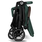 Carucior sport, Lionelo, Ingrid, Capotina impermeabila cu filtru UPF50+, Pana la 22 Kg, Spatar reglabil in 3 pozitii, Include suport pahar si plasa de tantari, Sistem pentru pliere automata, 6 luni+, Verde BYNLO-INGRID_GREEN_EMERALD
