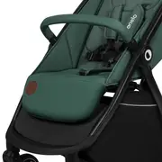 Carucior sport, Lionelo, Ingrid, Capotina impermeabila cu filtru UPF50+, Pana la 22 Kg, Spatar reglabil in 3 pozitii, Include suport pahar si plasa de tantari, Sistem pentru pliere automata, 6 luni+, Verde BYNLO-INGRID_GREEN_EMERALD