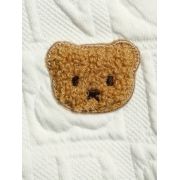 Costumas cu bluzita alba si blugi pentru baietei mbtu77-de