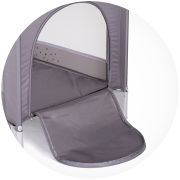 Patut pliabil chipolino capri bear grey hubkosik2501be