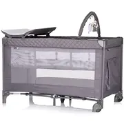 Patut pliabil cu saltea de infasat chipolino luna cloud hubkosilu252cl
