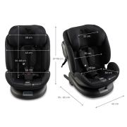 SCAUN AUTO KINDERKRAFT XPEDITION 3 I-SIZE 40-150 CM, BLACK VIVKCXPED03BLK0000