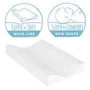 Saltea de infasat, Ceba Baby, Cosy, Moale, Cu taliometru, 50 x 70 cm, 0-12 luni, Beige Stars BYNW-104-066-111