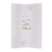 Saltea de infasat, Ceba Baby, Cosy, Moale, Cu taliometru, 50 x 70 cm, 0-12 luni, Grey Zebra BYNW-104-002-260