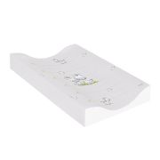 Saltea de infasat, Ceba Baby, Cosy, Moale, Cu taliometru, 50 x 70 cm, 0-12 luni, Grey Zebra BYNW-104-002-260