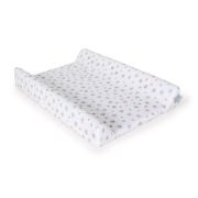 Set 2 huse, Ceba Baby, Pentru saltea de infasat, 50x70 cm, Certificat Oeko-Tex Standard 100, Bumbac, Blue/Blue Stars BYNW-829-160-603