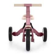 Tricicleta, Petite&Mars, Turbo, 5 in 1, Multifunctionala, Vehicul de impins, Bicicleta cu/fara pedale, Cu maner de ghidaj, Detasabil, Roti din cauciuc, Pana la 25 kg, 1.5-5 ani, Dusty Rose BYN613821