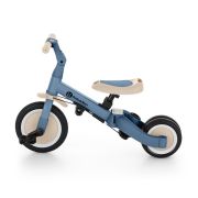 Tricicleta, Petite&Mars, Turbo, 5 in 1, Multifunctionala, Vehicul de impins, Bicicleta cu/fara pedale, Cu maner de ghidaj, Detasabil, Roti din cauciuc, Pana la 25 kg, 1.5-5 ani, Ocean Blue BYN613830