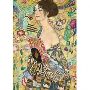 PUZZLE TREFL 1000 ART COLLECTION GUSTAV KLIMT DOAMNA CU EVANTAI VIV10925
