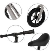 Bicicleta fara pedale, cadru magneziu, roti eva, kidwell vito - gri edeedirobivit03a0